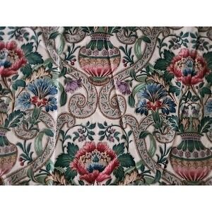 Vintage Arthur Sanderson CASCACS Linen Fabric from  KING SIZE HEAD BOARD 83 X 48